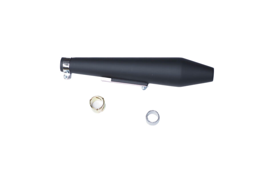 Exhaust Silencer - Black (not for Road Use)