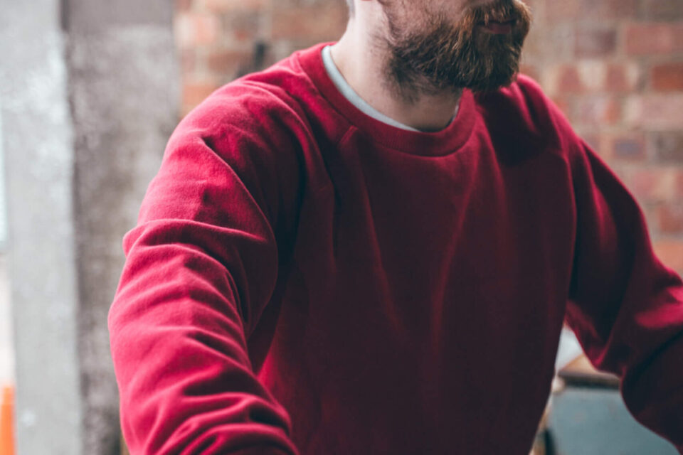 Volcano Sweatshirt - Red - Image 4