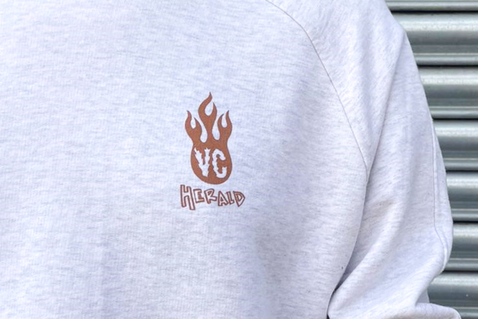 Herald x VC Sweat - Natural Heather Grey - Image 2