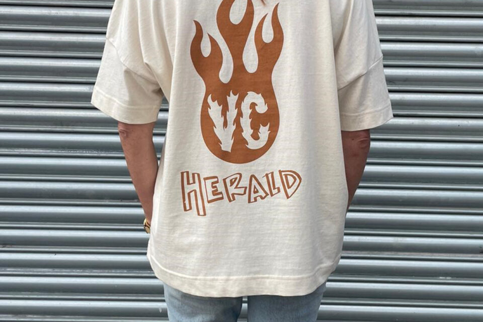 Herald x VC Tee - Natural Raw - Image 2